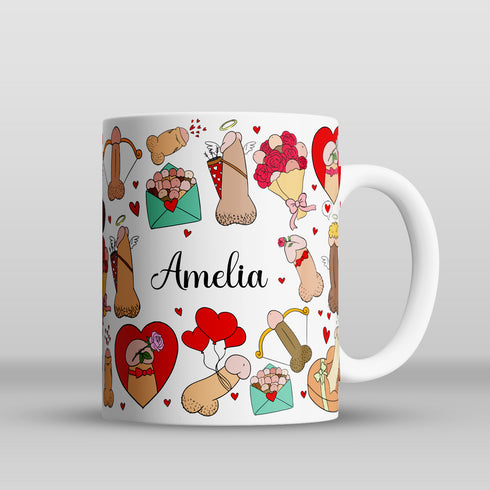 Personalised Willy Mug